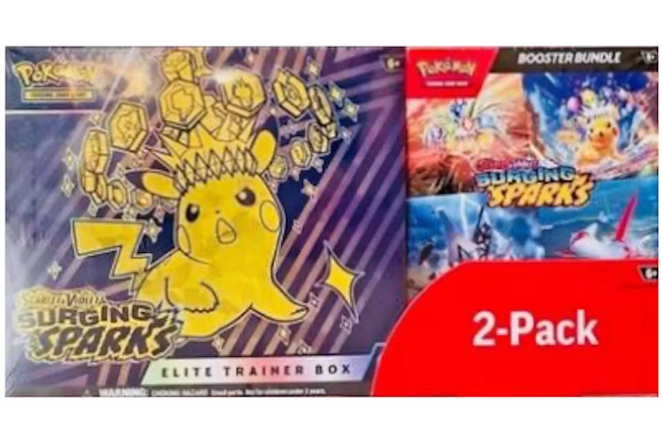 Surging Sparks ETB Booster Bundle